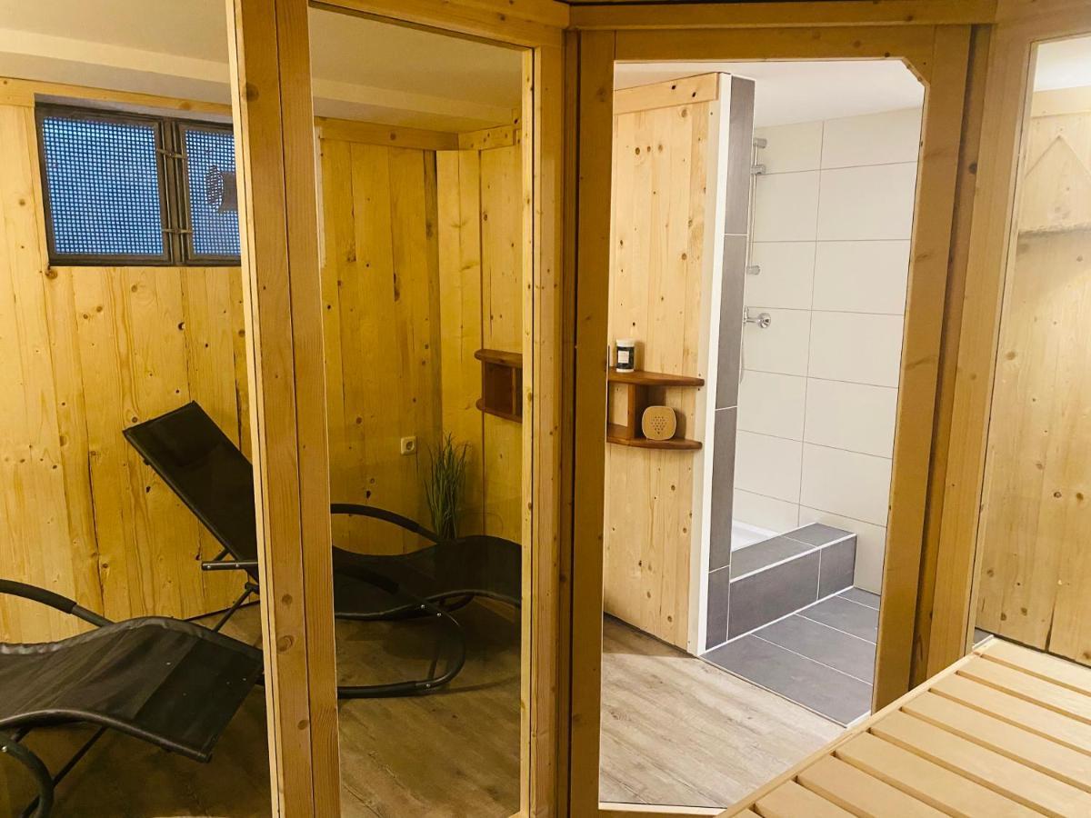 רוסטוק Kapitaenshaus An Der Warnow Mit Sauna מראה חיצוני תמונה